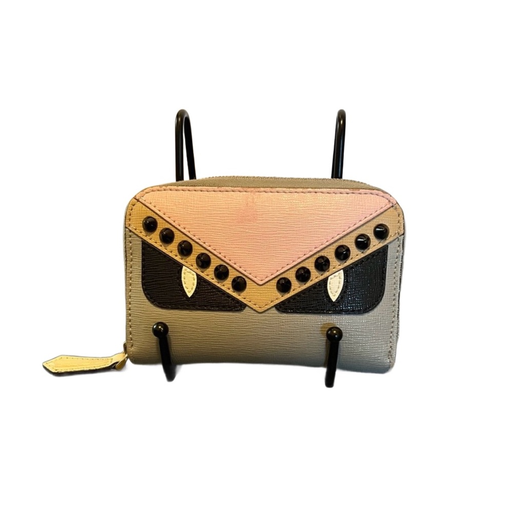 FENDI Zippy Wallet Le Monster EUC